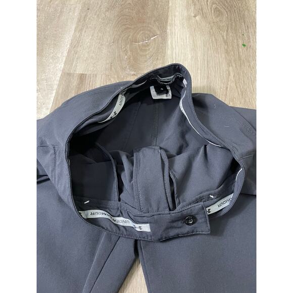 Under Armour‎ Capri Pants Black Size 4 Stretch Nylon Spandex Outdoor Workout UA - Picture 4 of 8